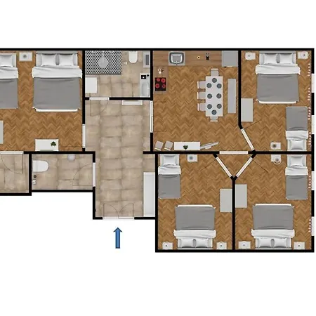 Appartamento Center Legerova